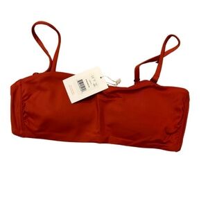 NWT Andie Swim - The Bora Bora Top in Chili Pepper